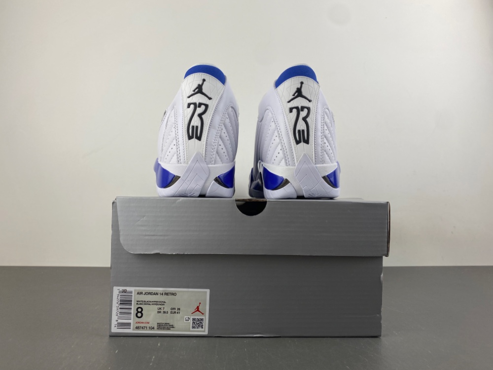 Air Jordan 14 Retro Hyper Royal 487471 104 15 - kickbulk.co Air Jordan 14 Retro Hyper Royal 487471 104 15 - kickbulk.co