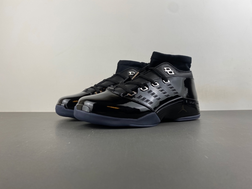 Air Jordan 17 Low Black Patent Iv7640 001 9 - kickbulk.co Air Jordan 17 Low Black Patent Iv7640 001 9 - kickbulk.co