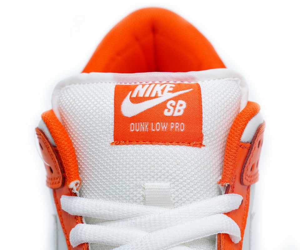 Nike Dunk Low Pro White Orange Bq6817 806 6 - kickbulk.co