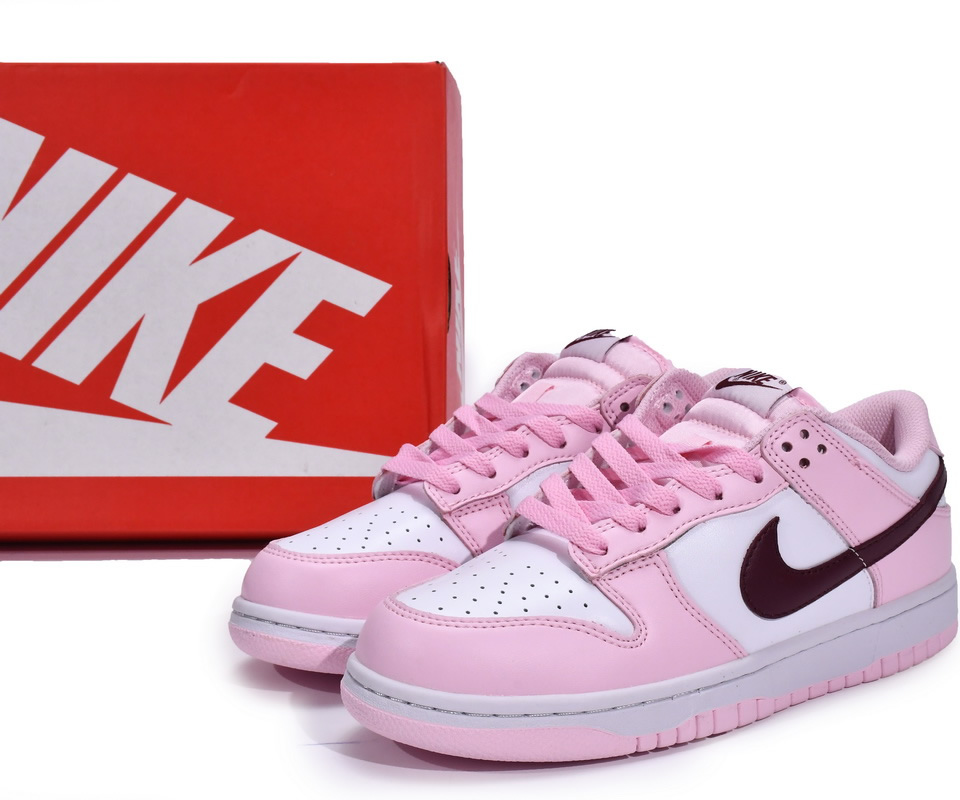 Nike Dunk Low Gs Pink Foam Cw1590 601 2 - kickbulk.co
