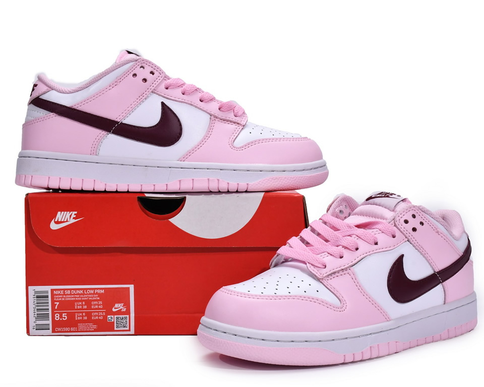 Nike Dunk Low Gs Pink Foam Cw1590 601 3 - kickbulk.co