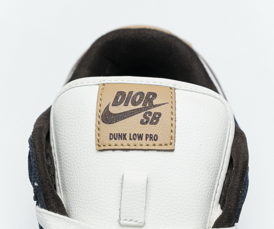 Nike Dunk Sb Dior White Ink Blue Custom Made 19 - kickbulk.co