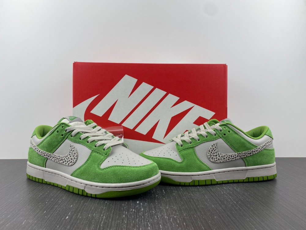 Nike Dunk Low Safari Swoosh Chlorophyll Dr0156 300 12 - kickbulk.co