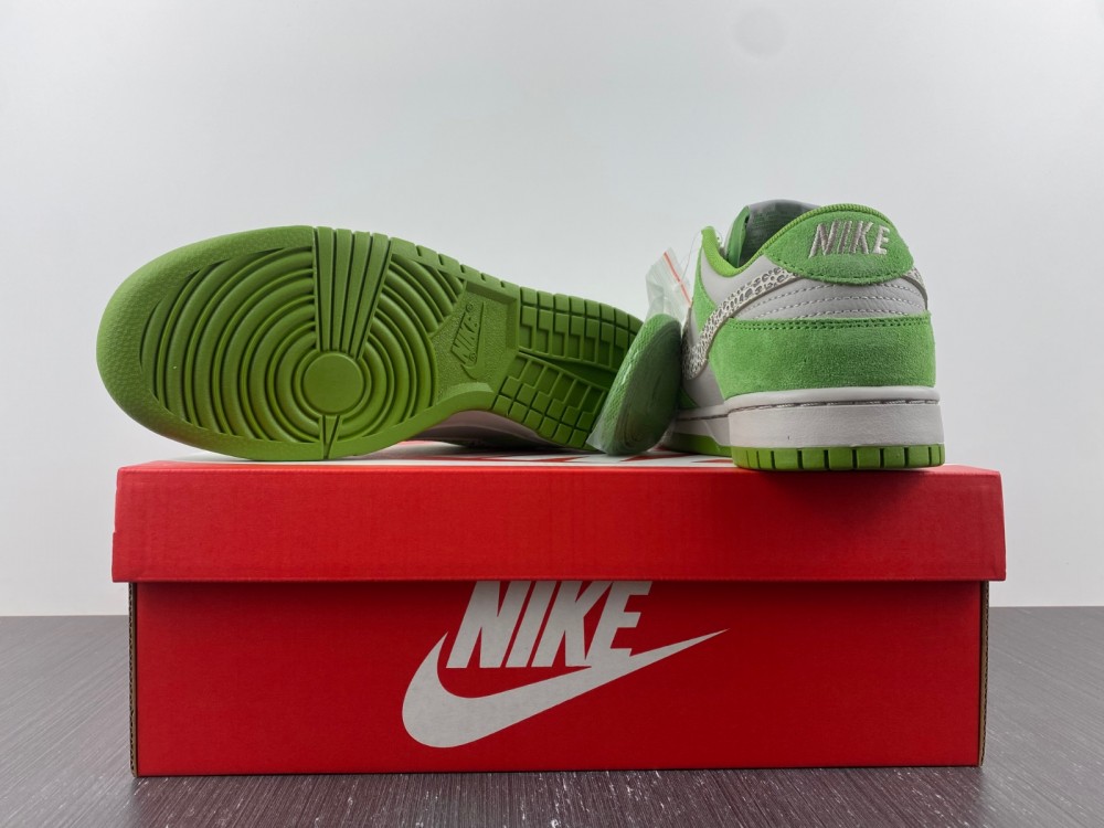 Nike Dunk Low Safari Swoosh Chlorophyll Dr0156 300 14 - kickbulk.co