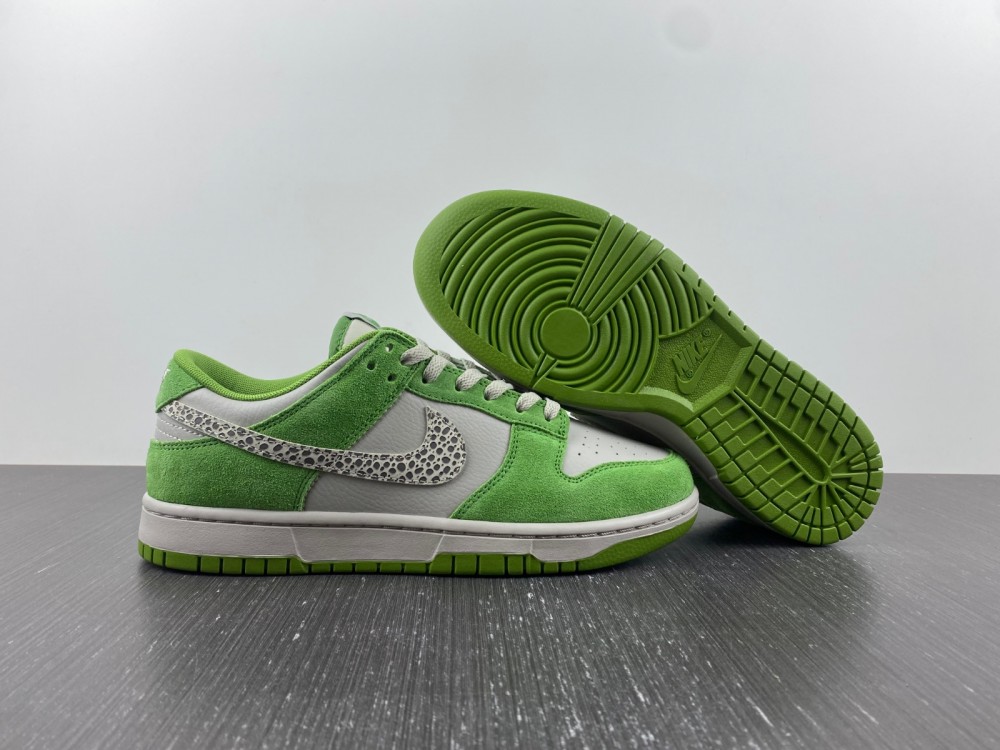 Nike Dunk Low Safari Swoosh Chlorophyll Dr0156 300 9 - kickbulk.co