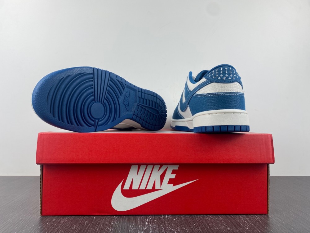 Nike Dunk Low Se Sashiko Industrial Blue Dv0834 101 8 - kickbulk.co