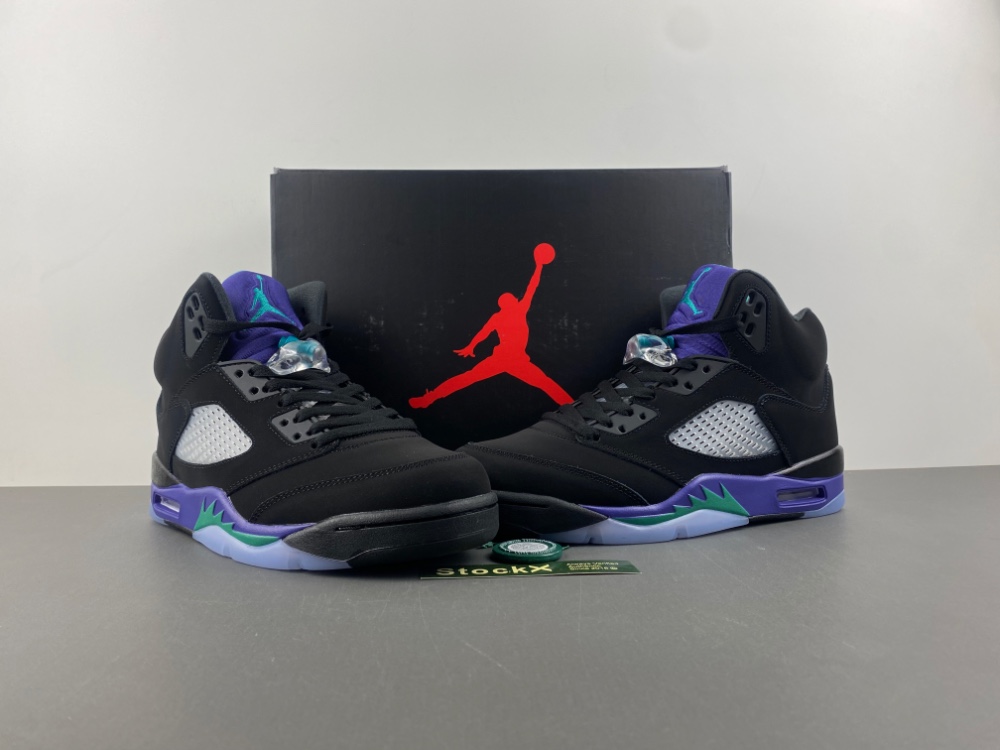 Air Jordan 5 Retro Black Grape 136027 007 10 - kickbulk.co
