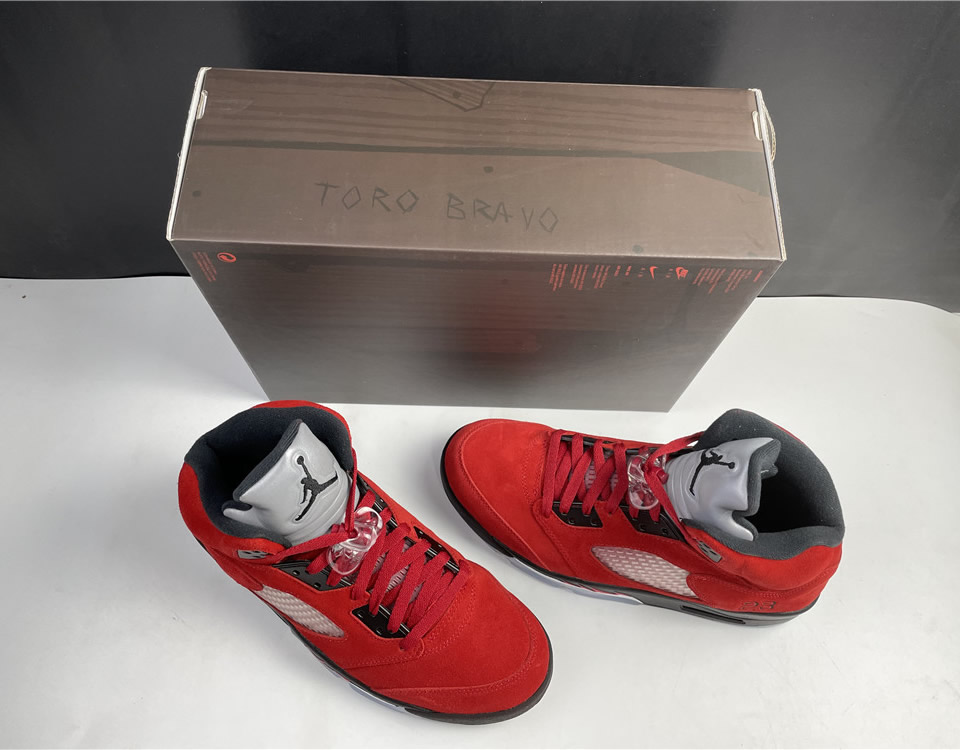 Nike Air Jordan 5 Retro Raging Bull Dd0587 600 2021 Release 8 - kickbulk.co
