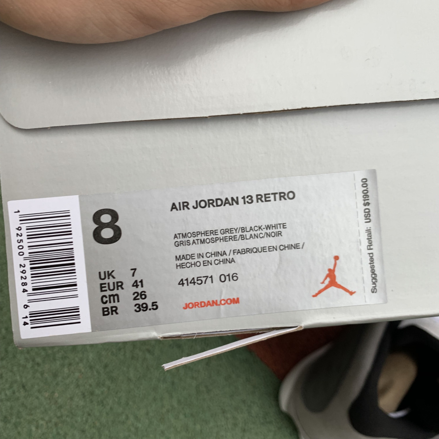 Nike Air Jordan 13 Retro High Atmosphere Grey 414571 016 18 - kickbulk.co