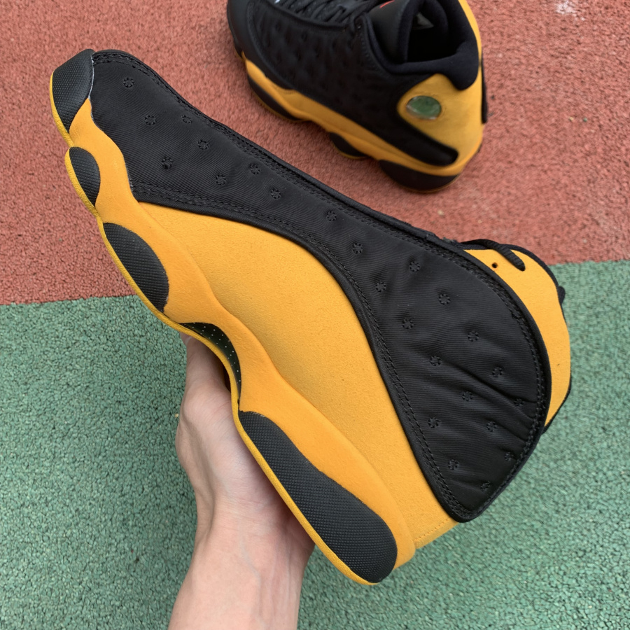 Nike Air Jordan 13 Melo Class Of 2002 Black Yellow Gold 414571 035 16 - kickbulk.co
