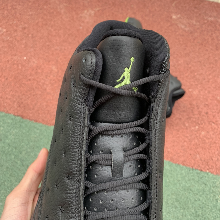 Nike Air Jordan 13 Altitude Black Green 414571 042 14 - kickbulk.co