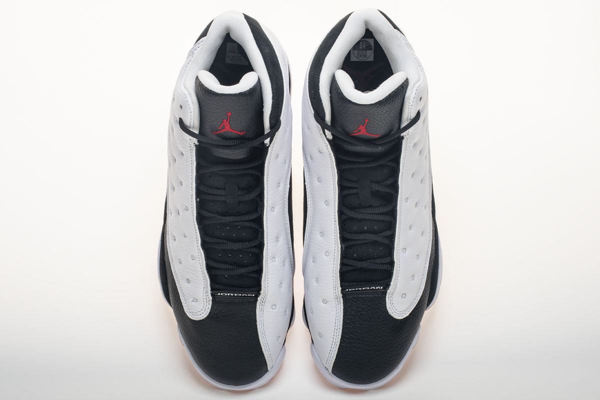 Nike Air Jordan 13 He Got Game 2018 Black And White Outfit  414571 104 5 - kickbulk.co