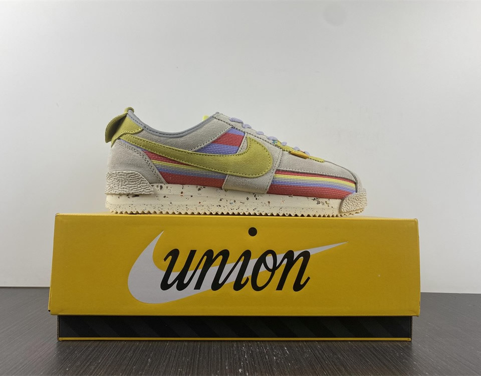 Union La Nike Cortez Sp Grey Fog Lemon Frost Dr1413 100 11 - kickbulk.co