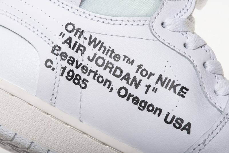 Nike Off White Air Jordan 1 White Aq0818 100 18 - kickbulk.co