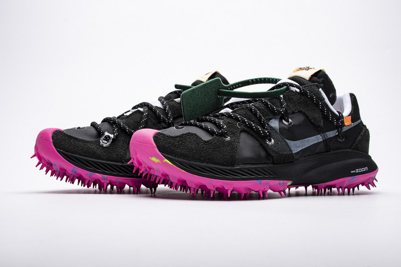 Off White Nike Zoom Terra Kiger 5 Black Pink Athlete In Progress Cd8179 001 4 - kickbulk.co