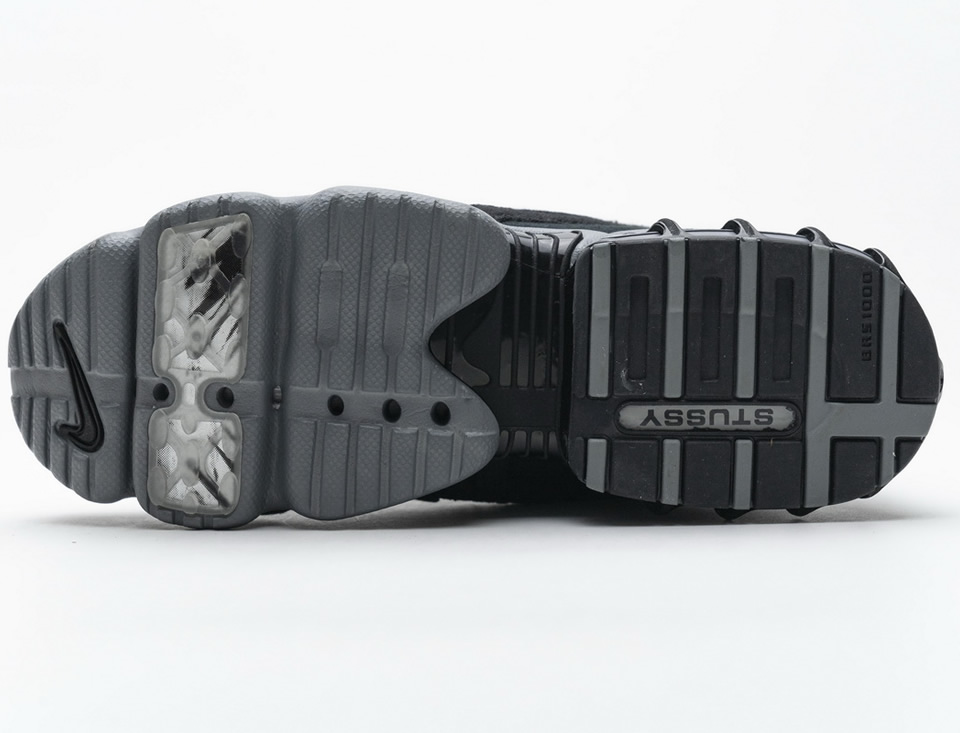Stussy Nike Air Zoom Spiridon Cage 2 Black Cool Grey Cq5486 001 8 - kickbulk.co
