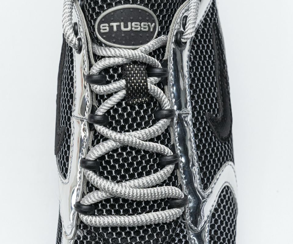 Stussy Nike Air Zoom Spiridon Cage 2 Black Silver Cu1854 001 11 - kickbulk.co