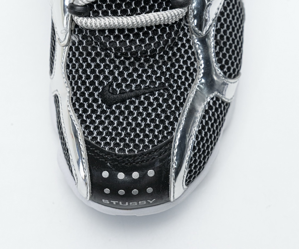 Stussy Nike Air Zoom Spiridon Cage 2 Black Silver Cu1854 001 12 - kickbulk.co