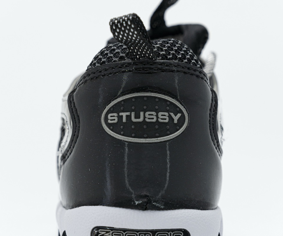 Stussy Nike Air Zoom Spiridon Cage 2 Black Silver Cu1854 001 17 - kickbulk.co