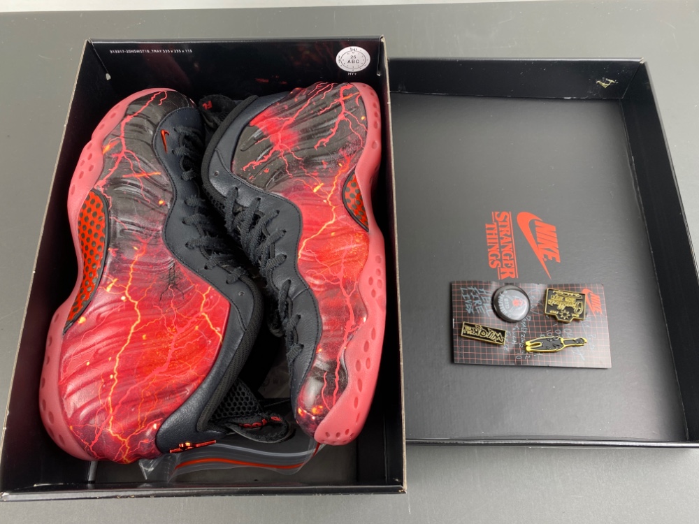 Stranger Things Nike Air Foamposite One Premium Qs Black Bright Crimson Ir7336 001 16 - kickbulk.co Stranger Things Nike Air Foamposite One Premium Qs Black Bright Crimson Ir7336 001 16 - kickbulk.co