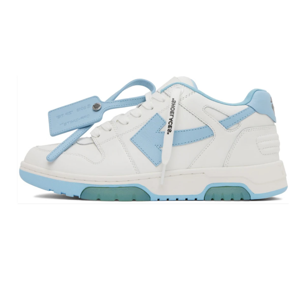 Off White White Blue Out Of Office Ooo Sneakers 222607m237011 1 - kickbulk.co