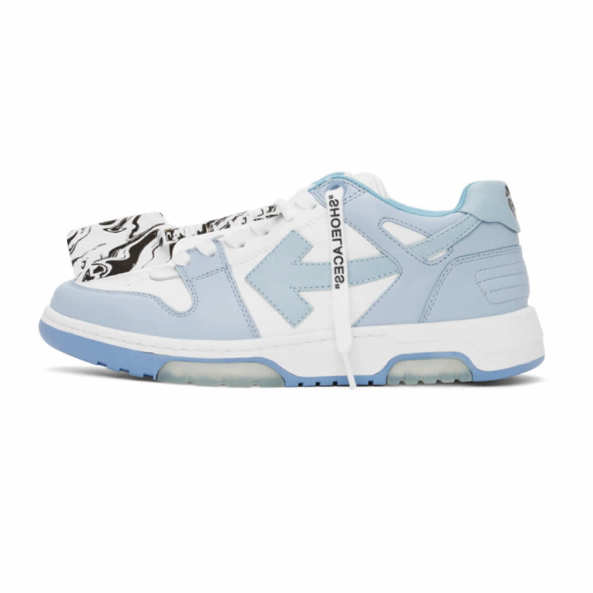 Off White White Blue Out Of Office Ooo Sneakers 222607m237012 1 - kickbulk.co