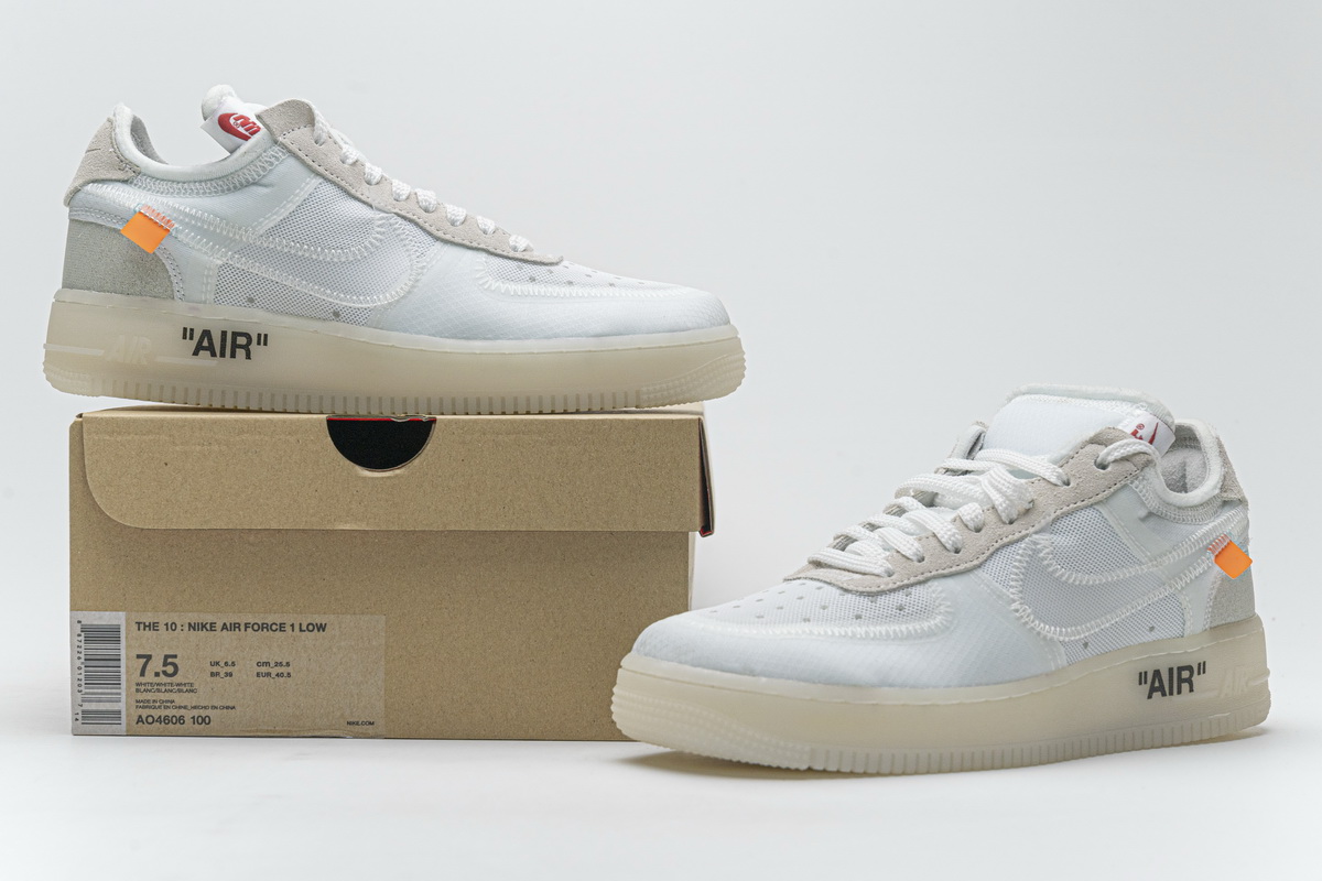 Nike Air Force 1 Low Off-White Hombre - AO4606-100 - ES