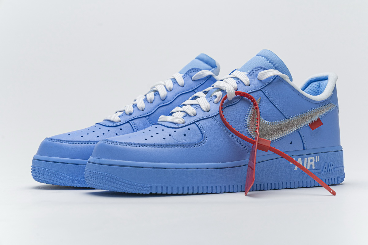 Nike Air Force 1 Low Off-White University Blue painting (40x30cm)