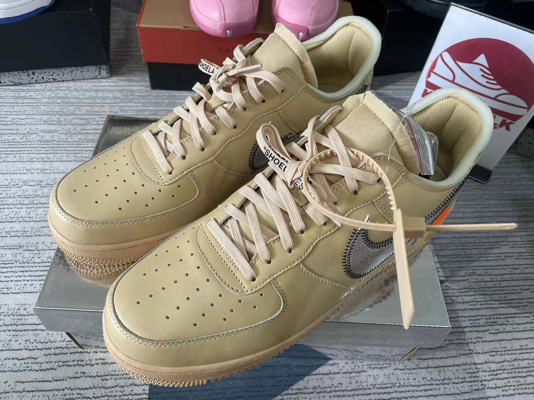 Off White Air Force 1 Low Sp Sesame Fd6900 200 9 - kickbulk.co