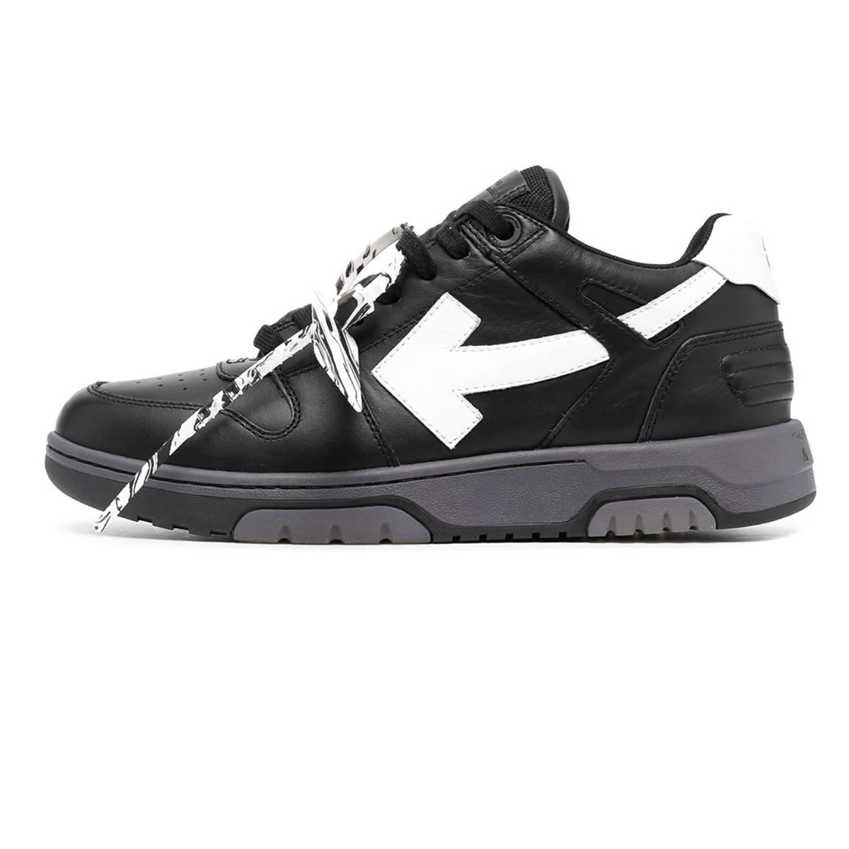 Off White Black White Out Of Office Low Sneakers 1 - kickbulk.co