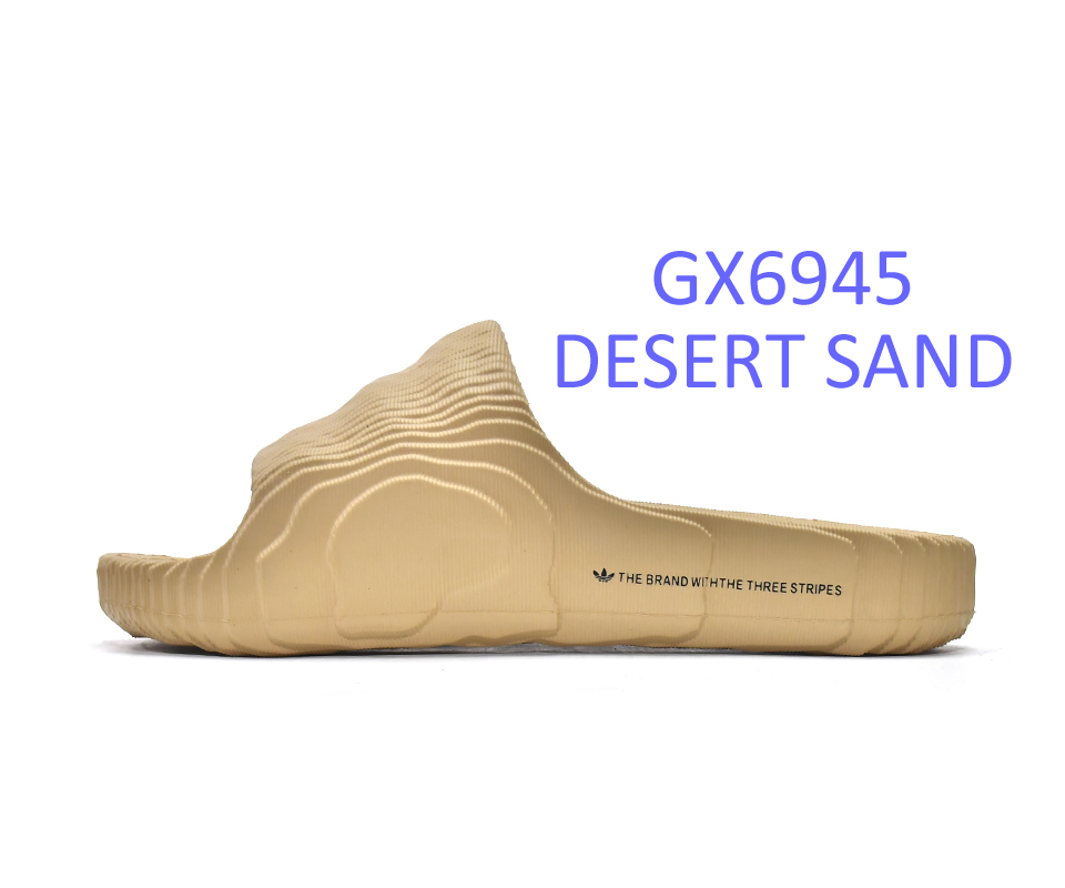 Aiddas Adilette 22 Slides Desert Sand Gx6945 1 - kickbulk.co
