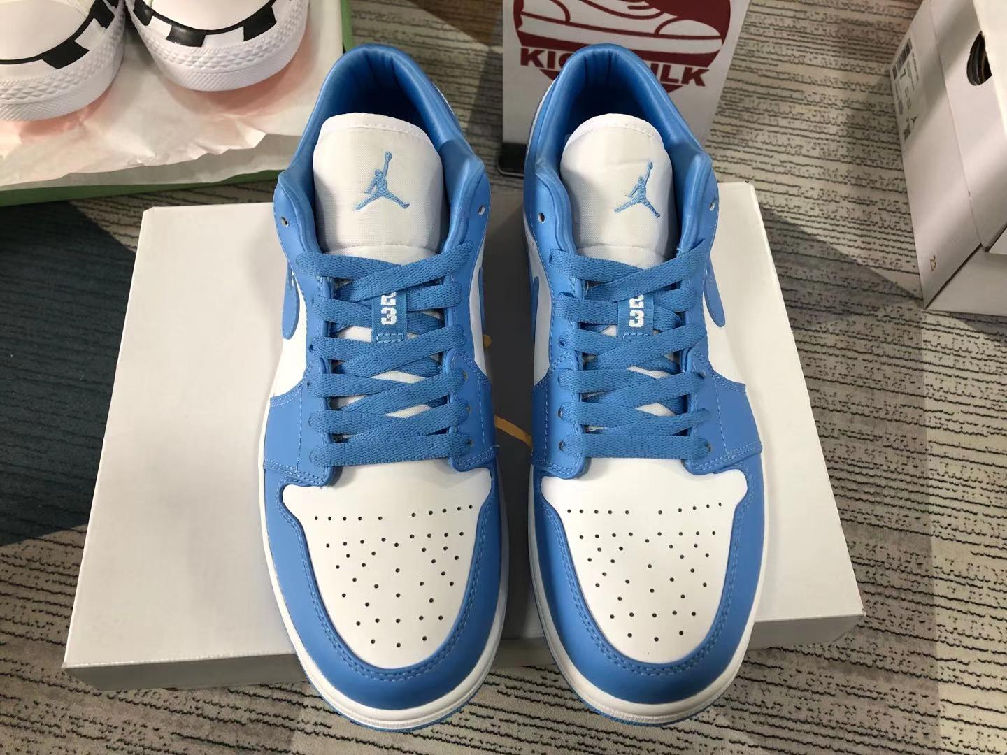 Nike Sb X Air Jordan 1 Low Unc Bluewhite For Sale Cj7891 401