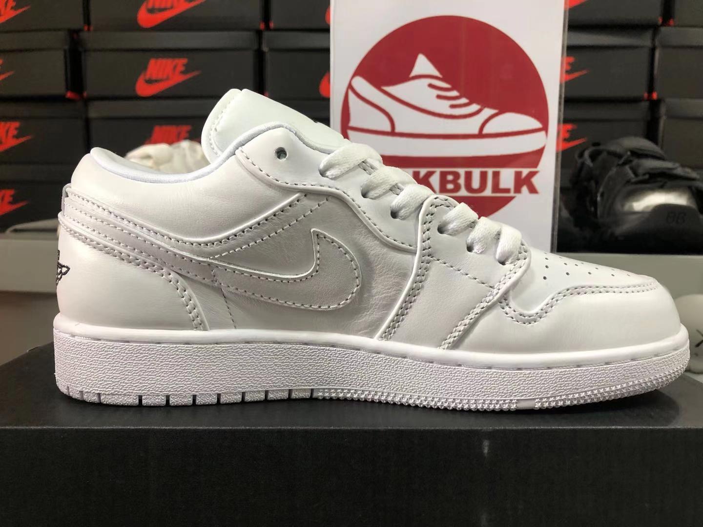 Air Jordan 1 Low White Black 553560-101 Kickbulk Sneaker Camera photos ...