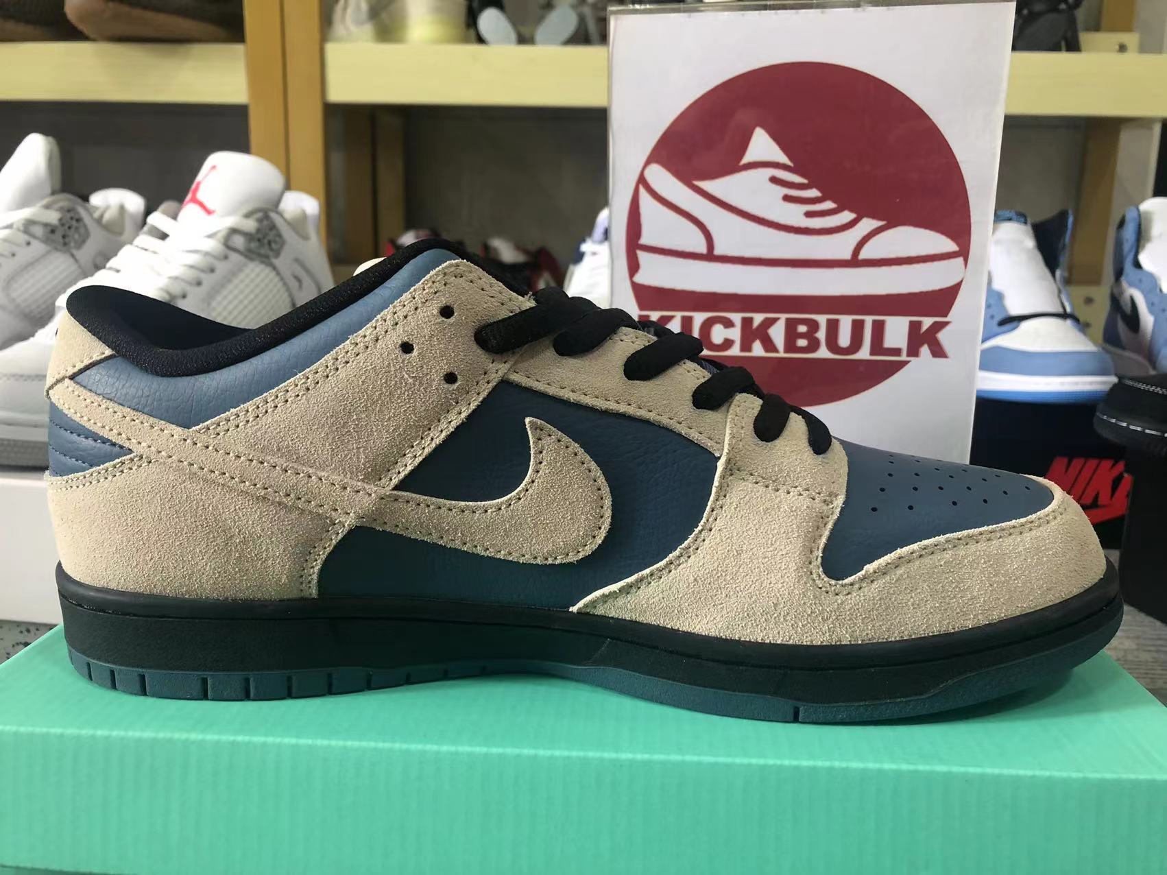 NIKE DUNK LOW PRO SB 'THUNDERSTORM' 2019 BQ6817-200 Kickbulk Sneaker ...