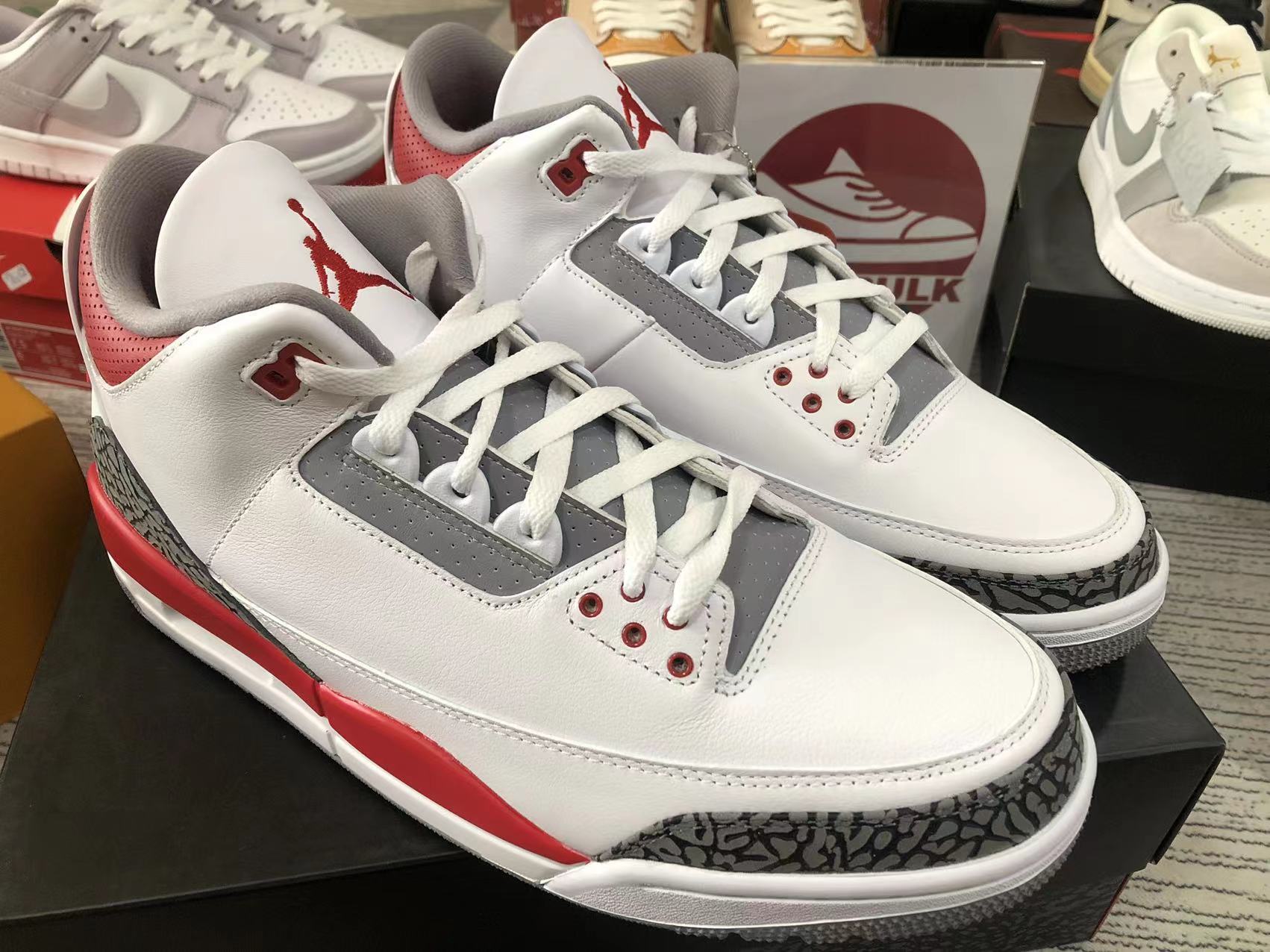 Kickbulk AIR JORDAN 3 RETRO 'FIRE RED' 2022 DN3707-160 Sneakers shoes ...